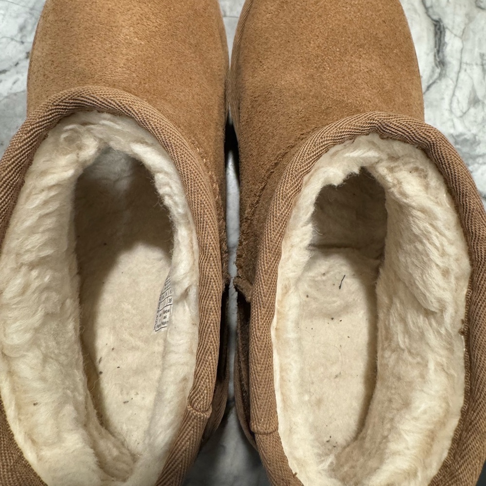 UGG Women's Classic Ultra Mini Platform Boot - NWT Chesnut Sz 7 - Picture 10 of 10